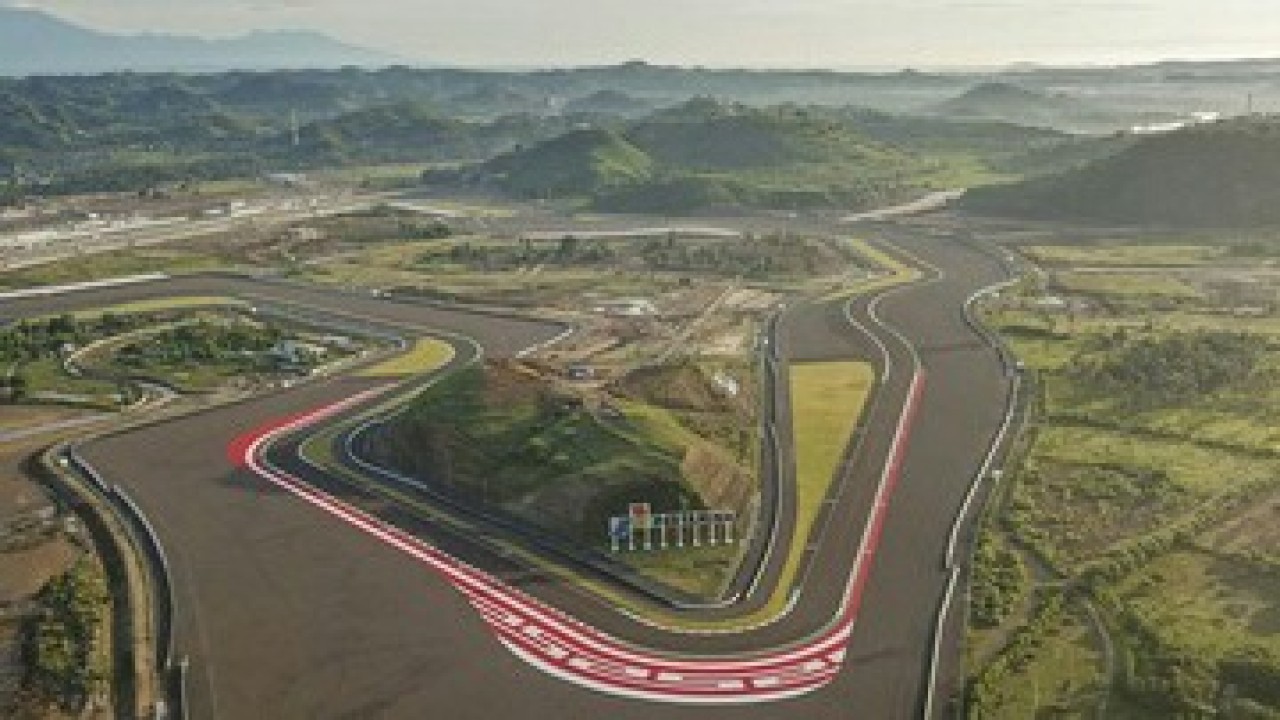 Sirkuit Mandalika. (Antara)