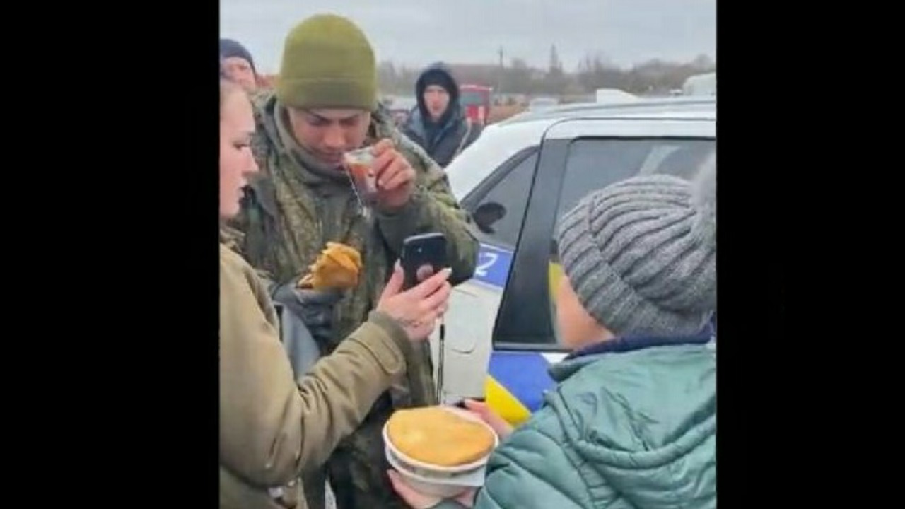 Tentara Rusia yang tertangkap. (Net)