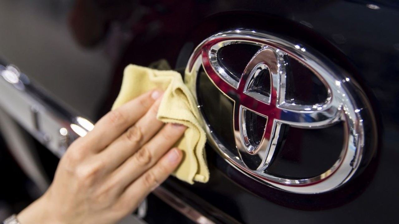 Ilustrasi Toyota. (Bloomberg)