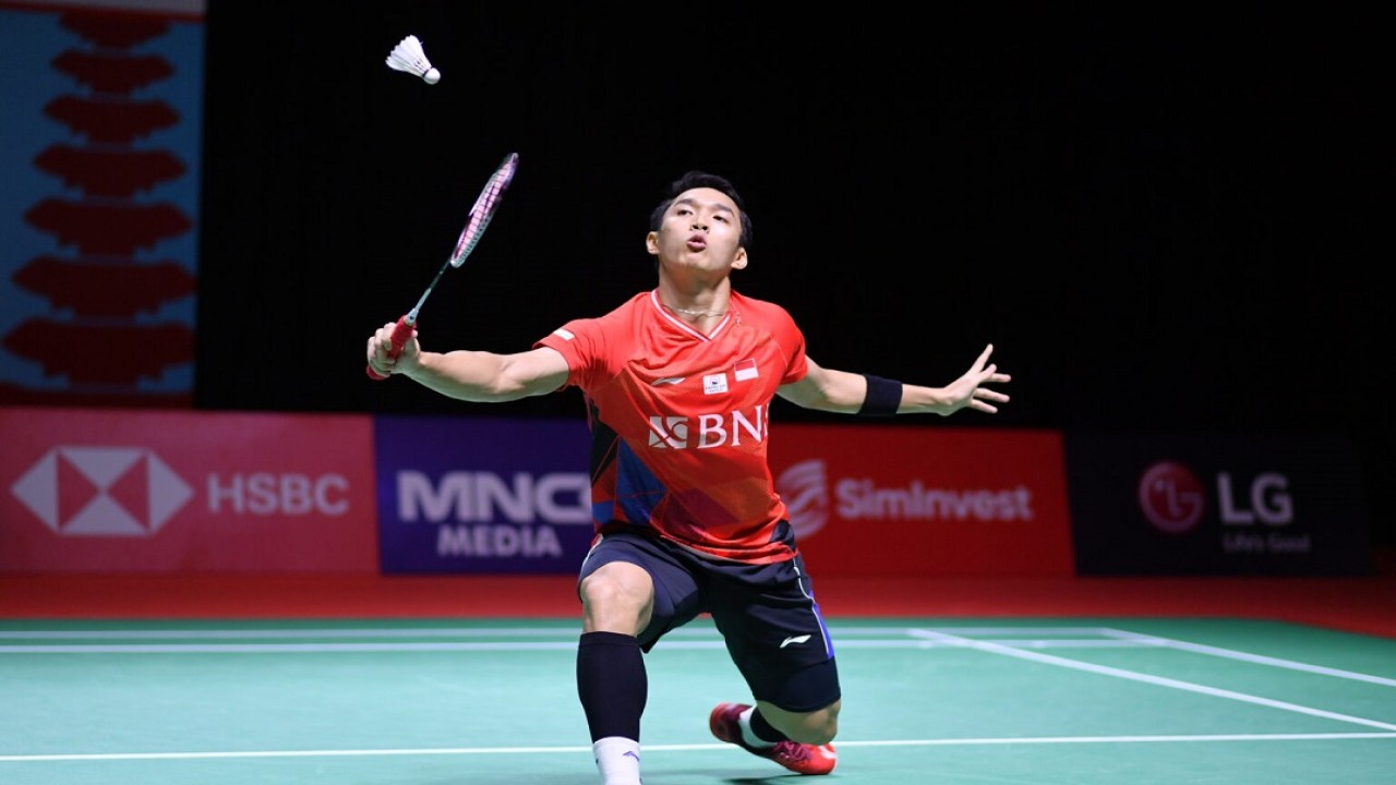 Tunggal putra Indonesia Jonatan Christie