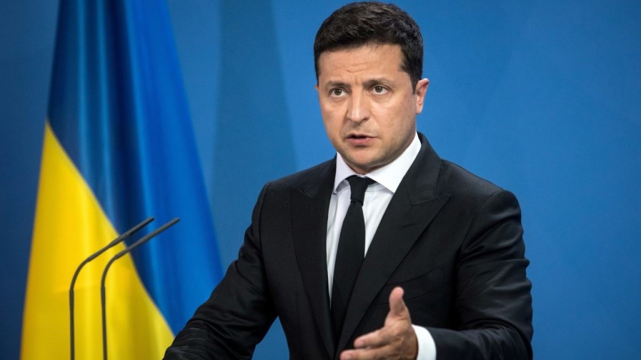 Presiden Ukraina Volodymyr Zelenskyy.  (Atlantic Council)