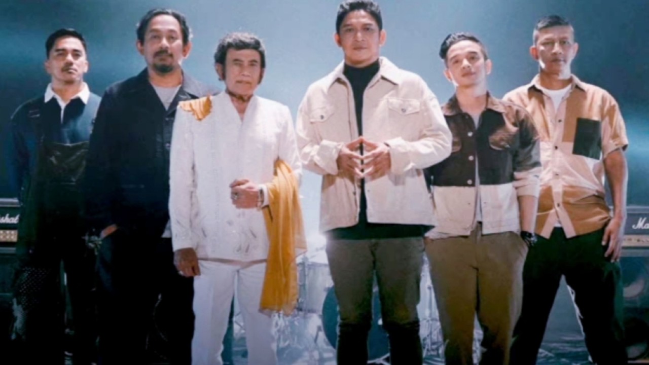 Band Ungu dan Rhoma Irama/Instagram