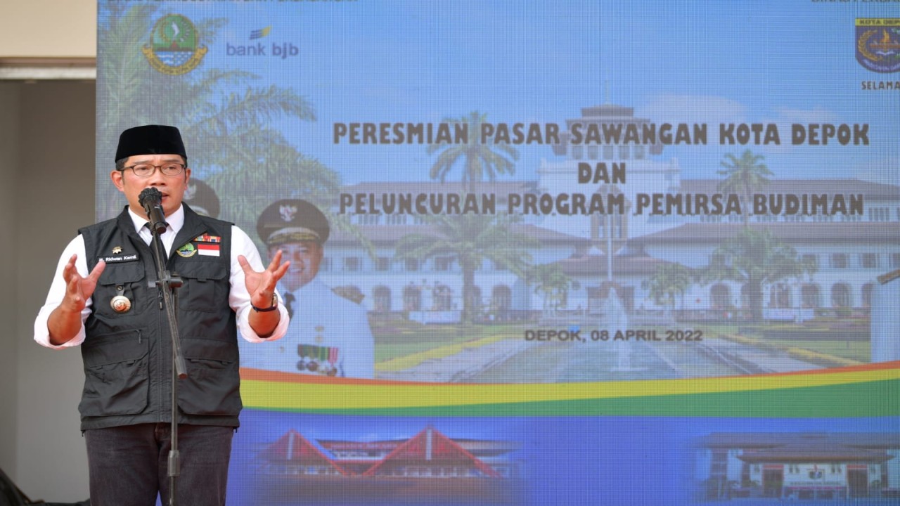 Gubernur Jawa Barat Ridwan Kamil