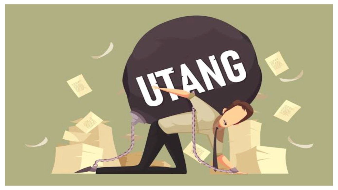 Ilustrasi beban utang/ist