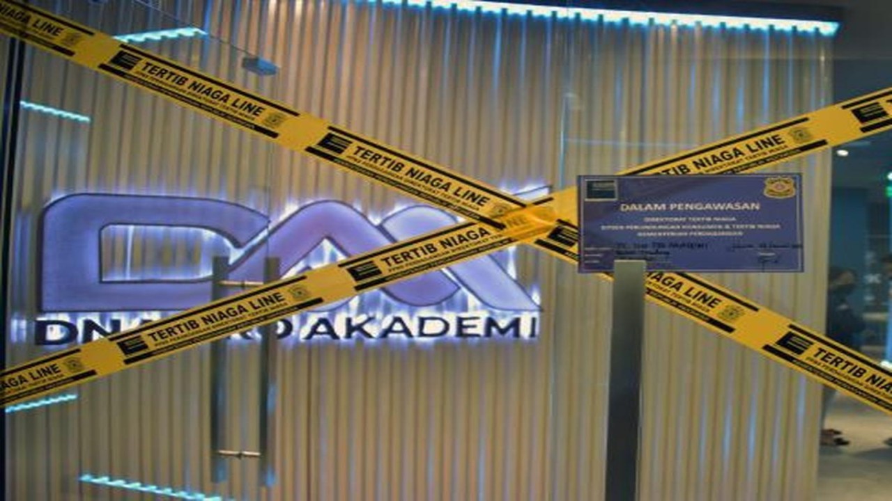 Kantor robot trading DNA Pro telah disegel/ist