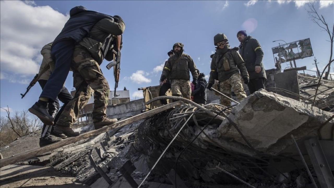 Jerman menuduh Rusia melakukan 'kejahatan perang' di Ukraina. (Anadolu Agency)