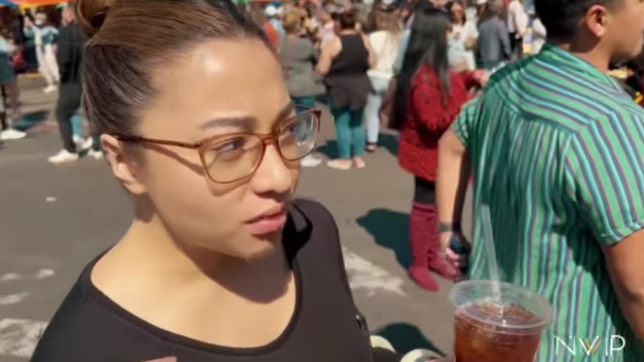 Nikita Willy saat berburu kuliner di Los Angeles/net