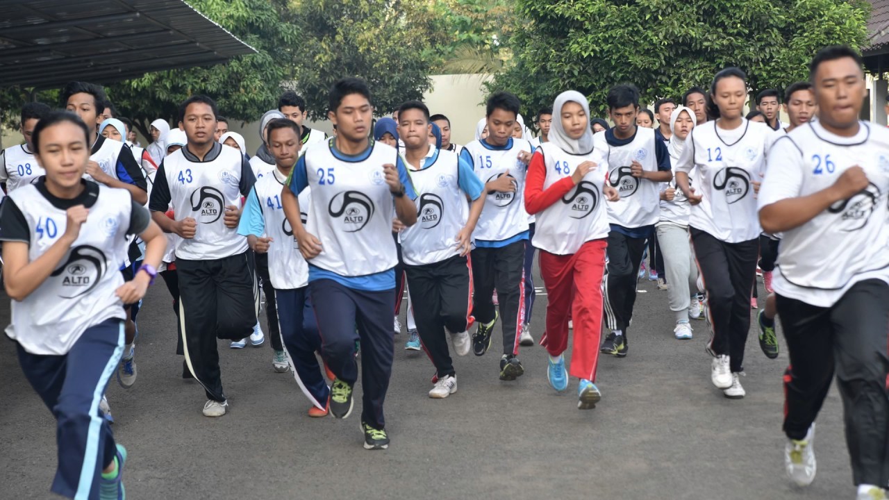 Para calon taruna Poltek SSN sedang menjalani seleksi/ist