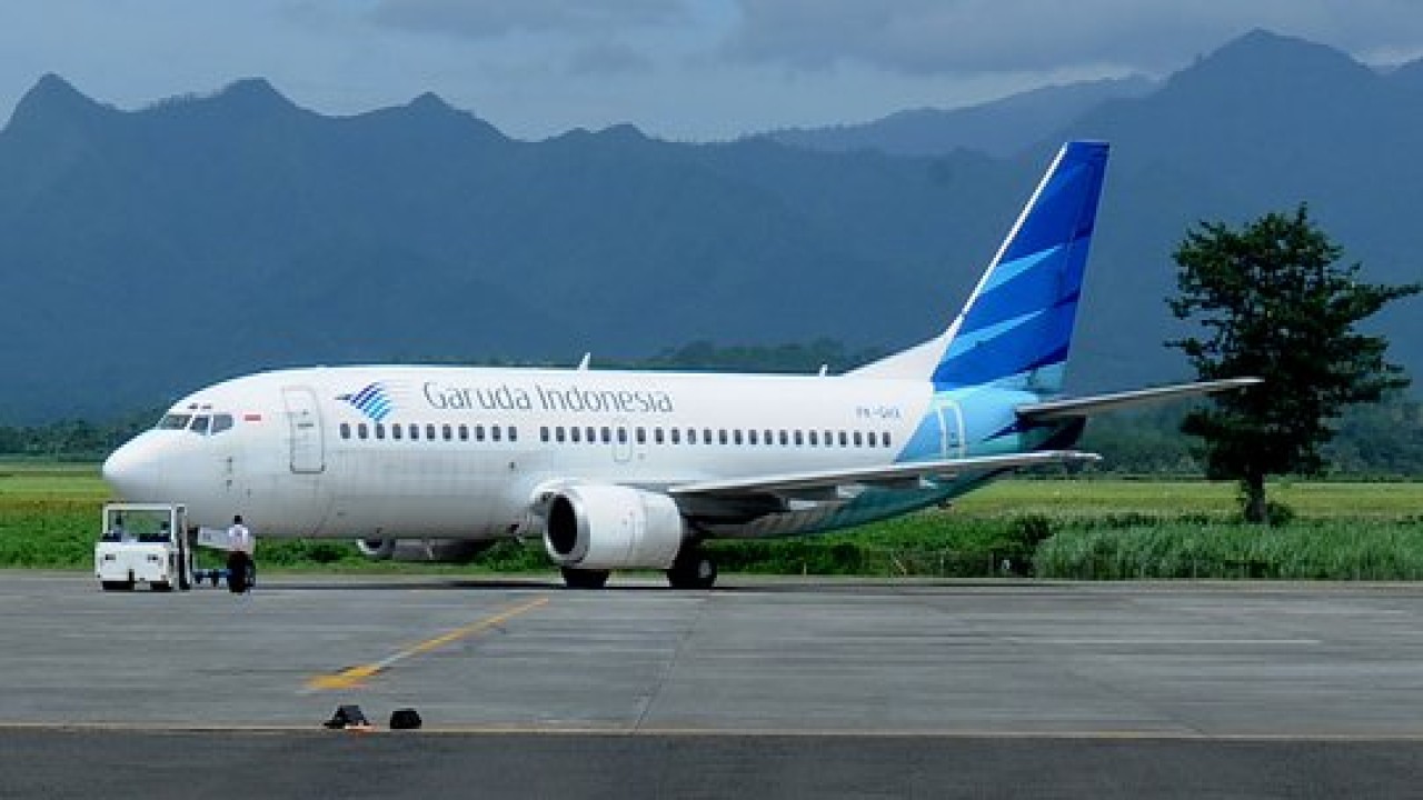 Pesawat Garuda Indonesia. (Net)