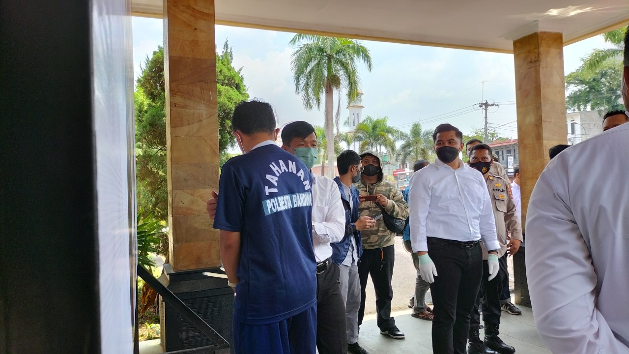 Polresta Bandung  berhasil tangkap guru ngaji cabul. Foto: saifal Ode