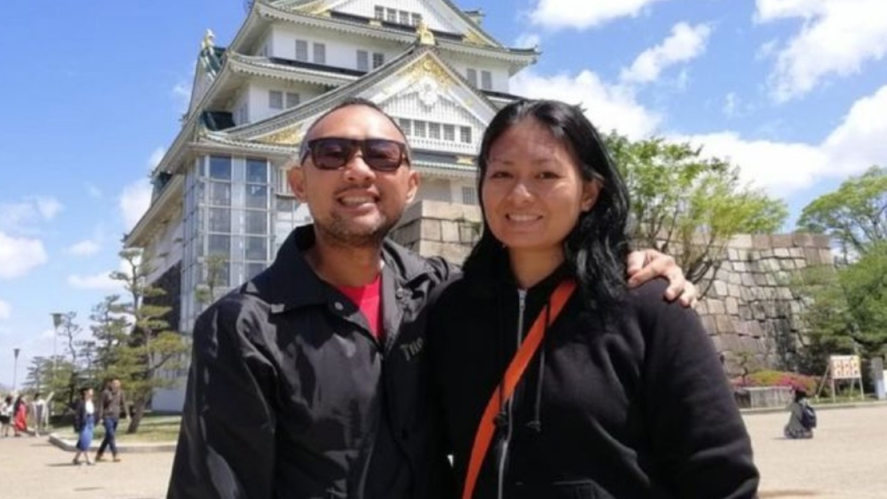 Ronal Surapradja dan istri/Instagram