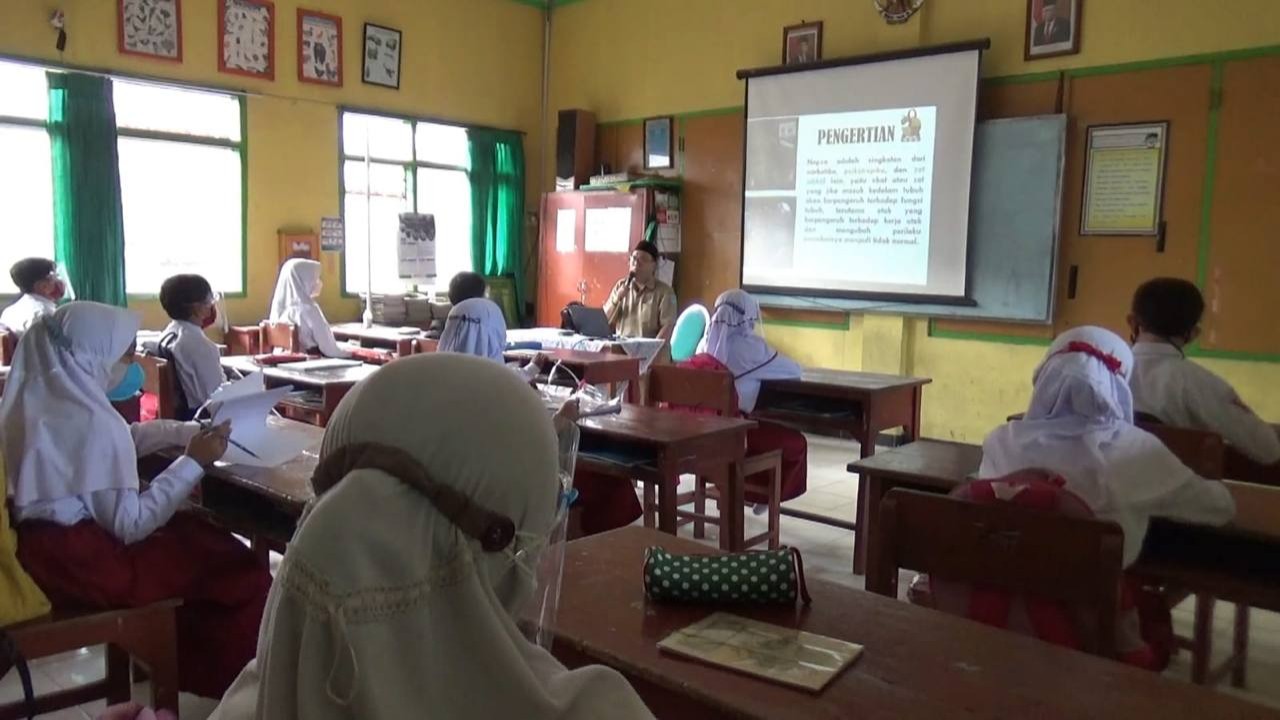 Suasana belajar di sekolah/ist