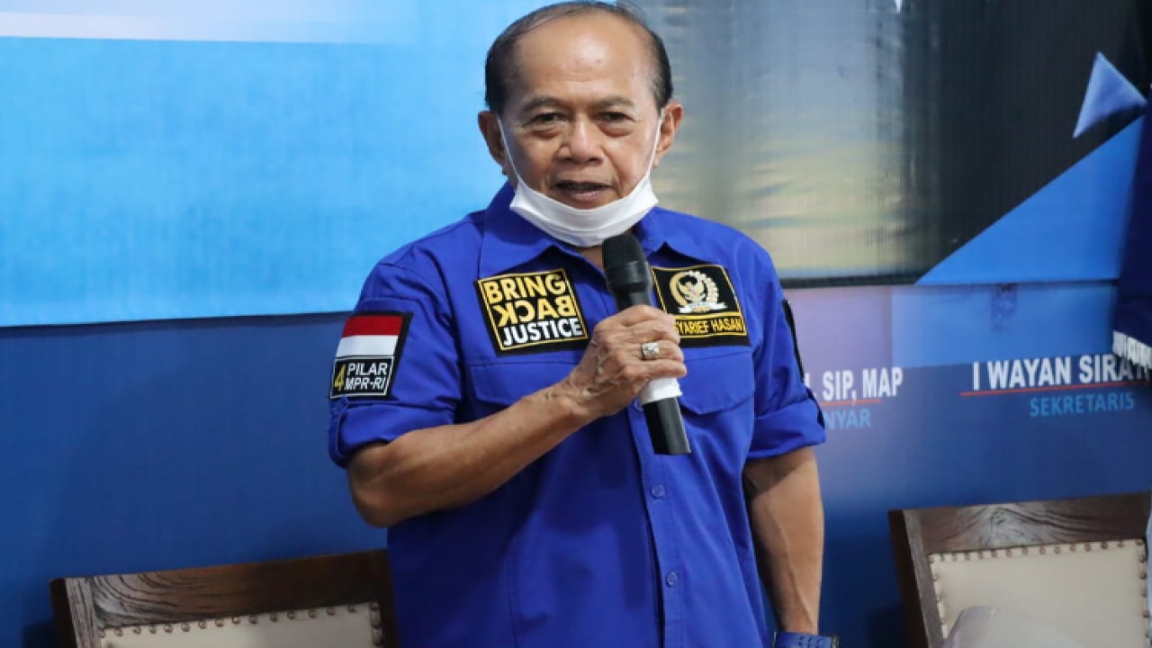 Wakil Ketua MPR RI Syarief Hasan. Foto: Dok MPR