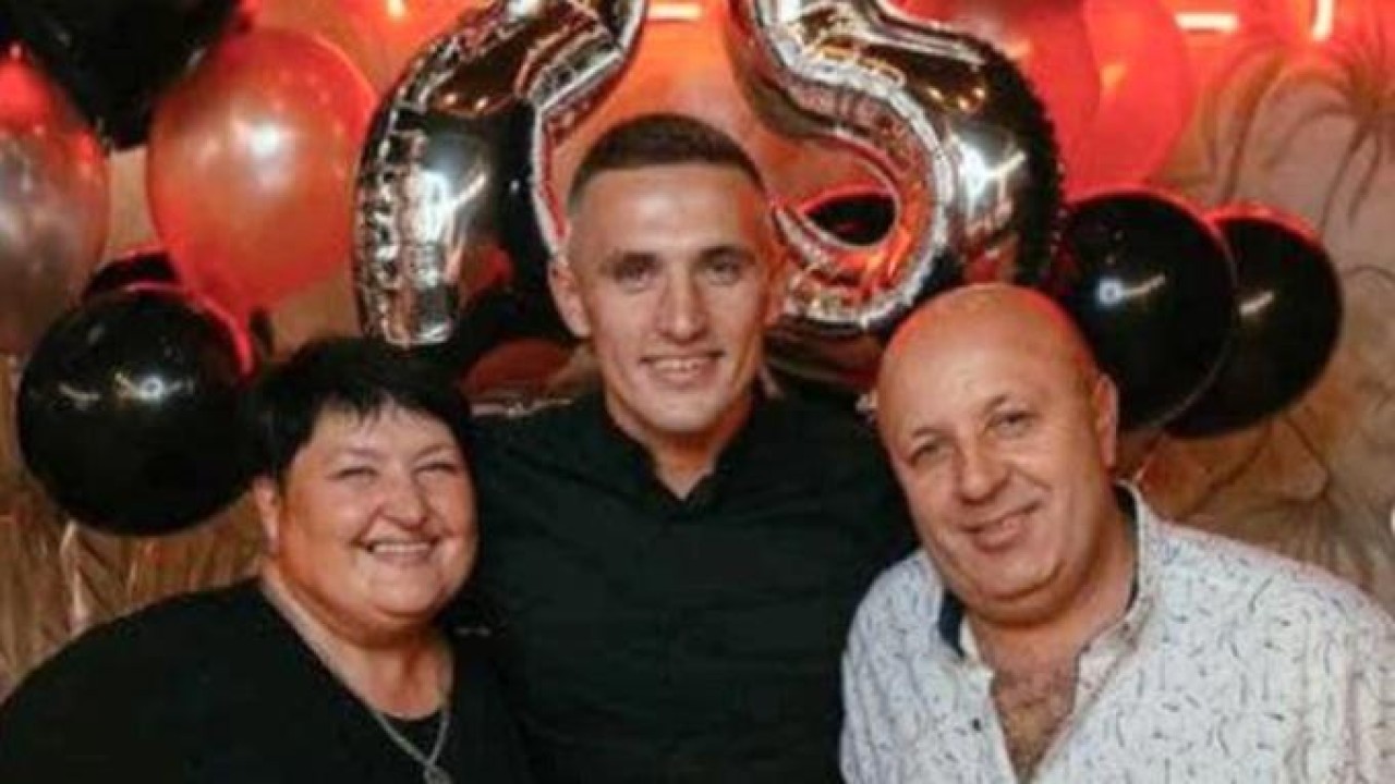 Wali kota di Ukraina dan keluarga. (Net)