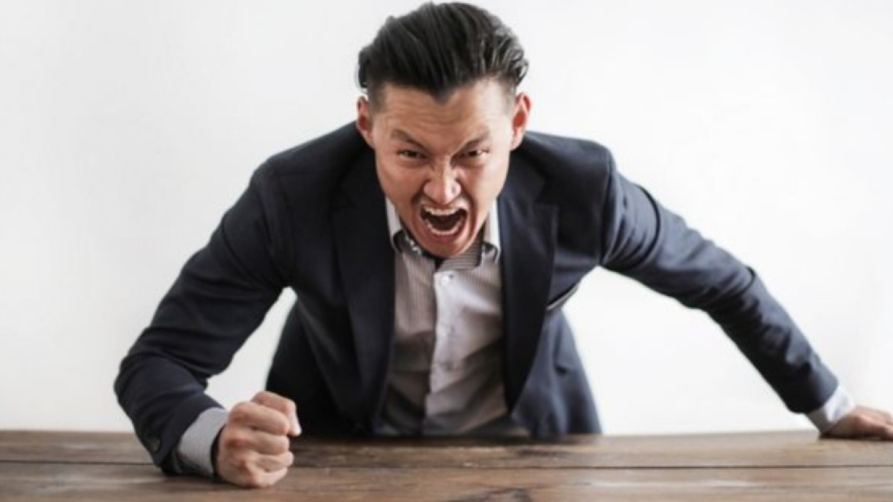 Ilustrasi orang marah/net