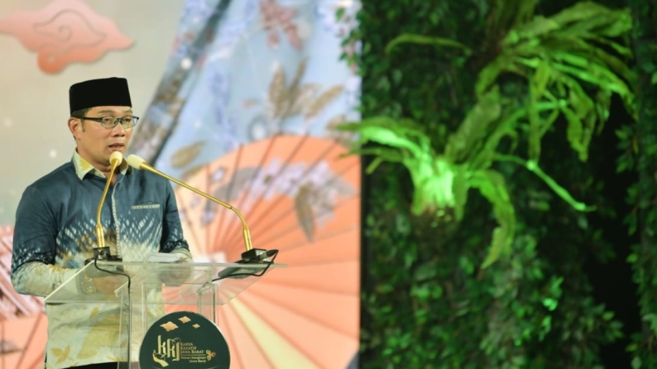 Gubernur Jawa Barat Ridwan Kamil