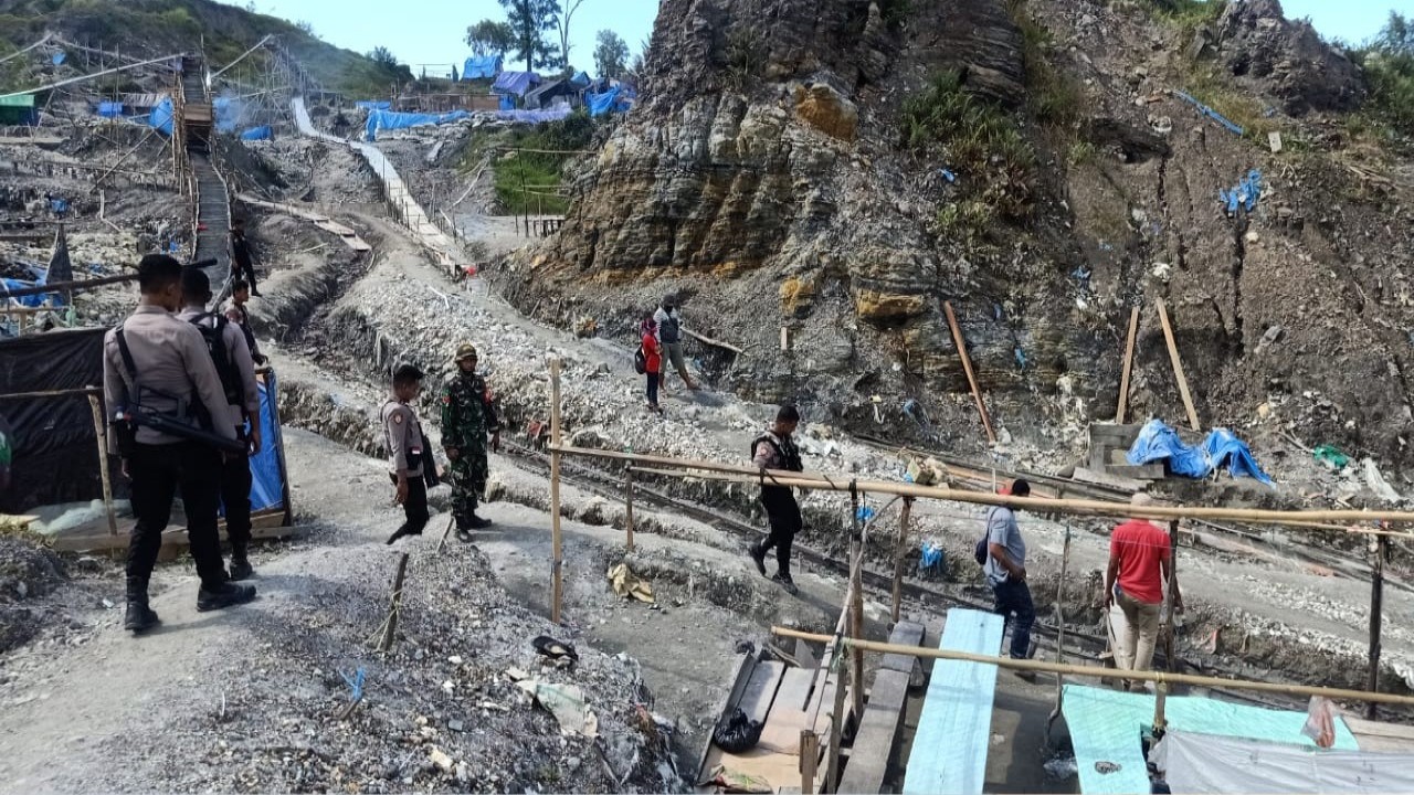 Ilustrasi tambang emas/ist