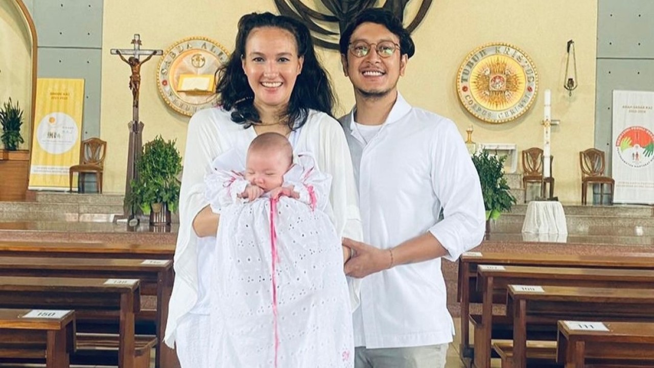 Nadine Chandrawinata dan Dimas Anggara. (Instagram)