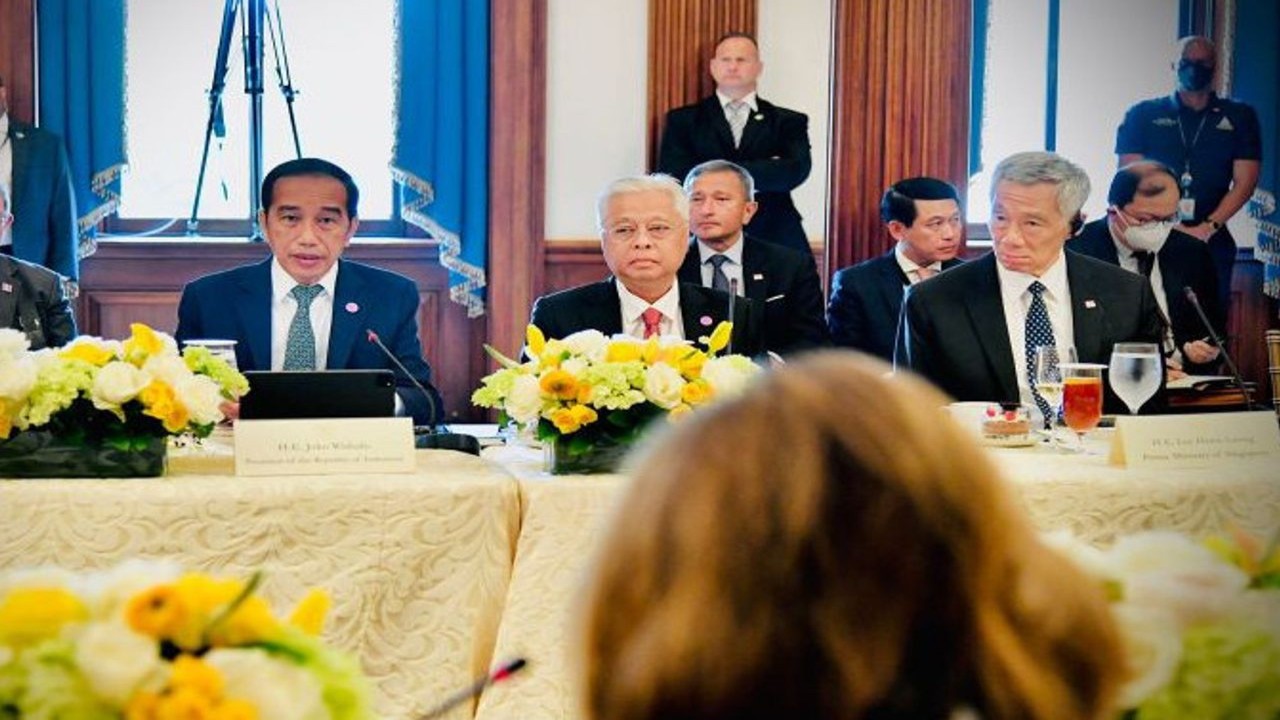 Presiden Joko Widodo (Jokowi) berbicara dalam pertemuan ASEAN-AS/ist