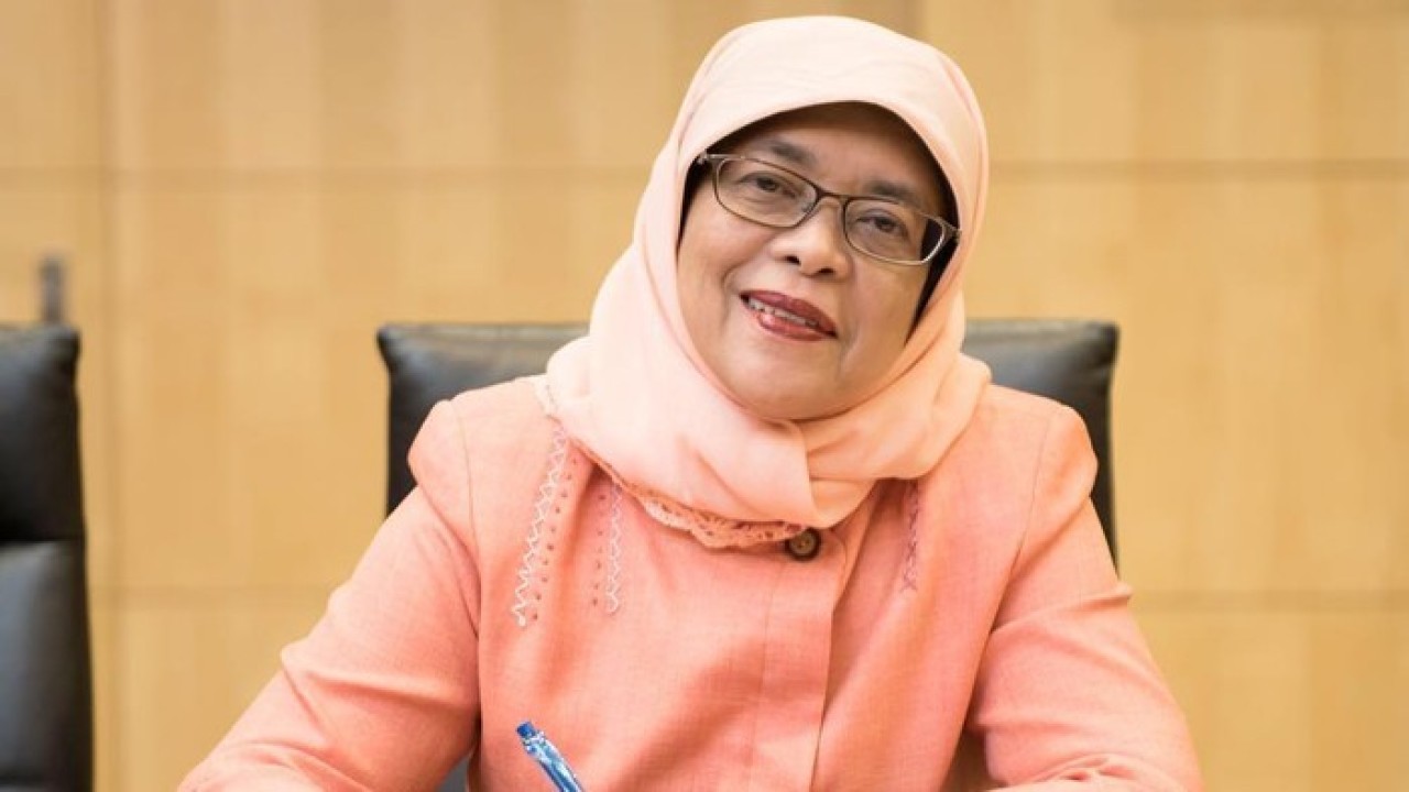 Presiden Singapura Halimah Yacob. (Net)