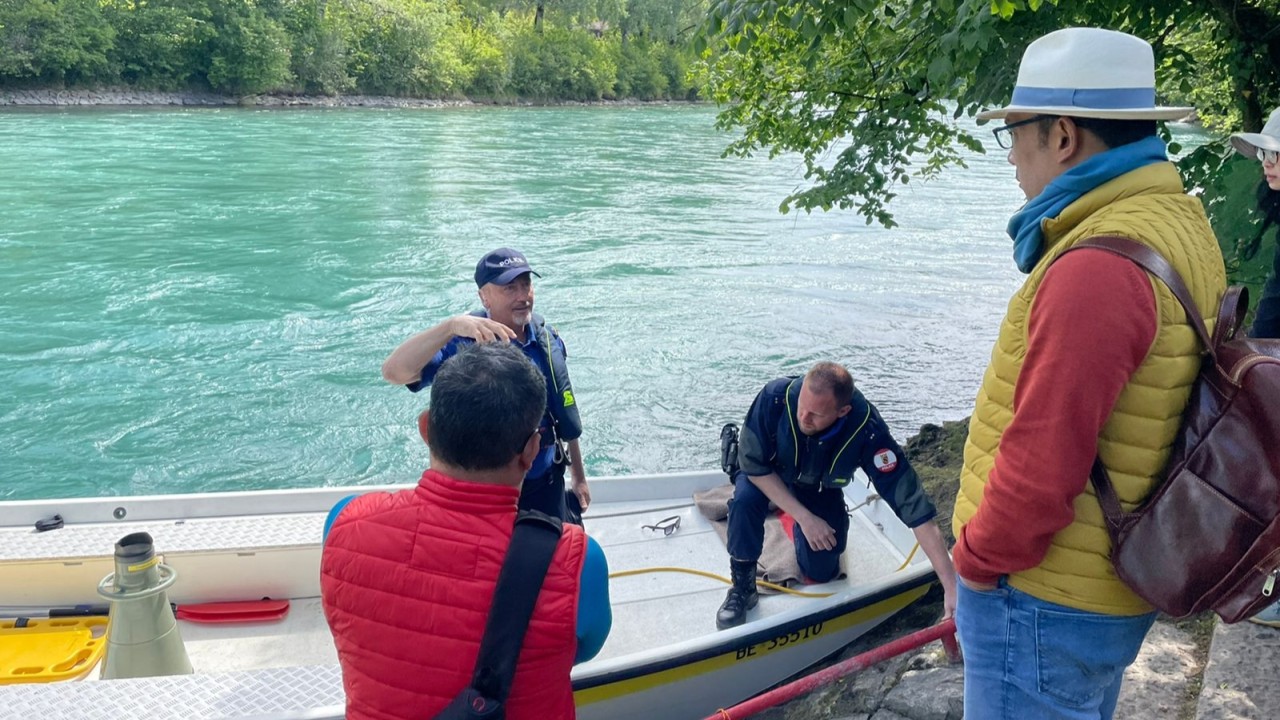 Proses pencarian putra Gubernur Jawa Barat