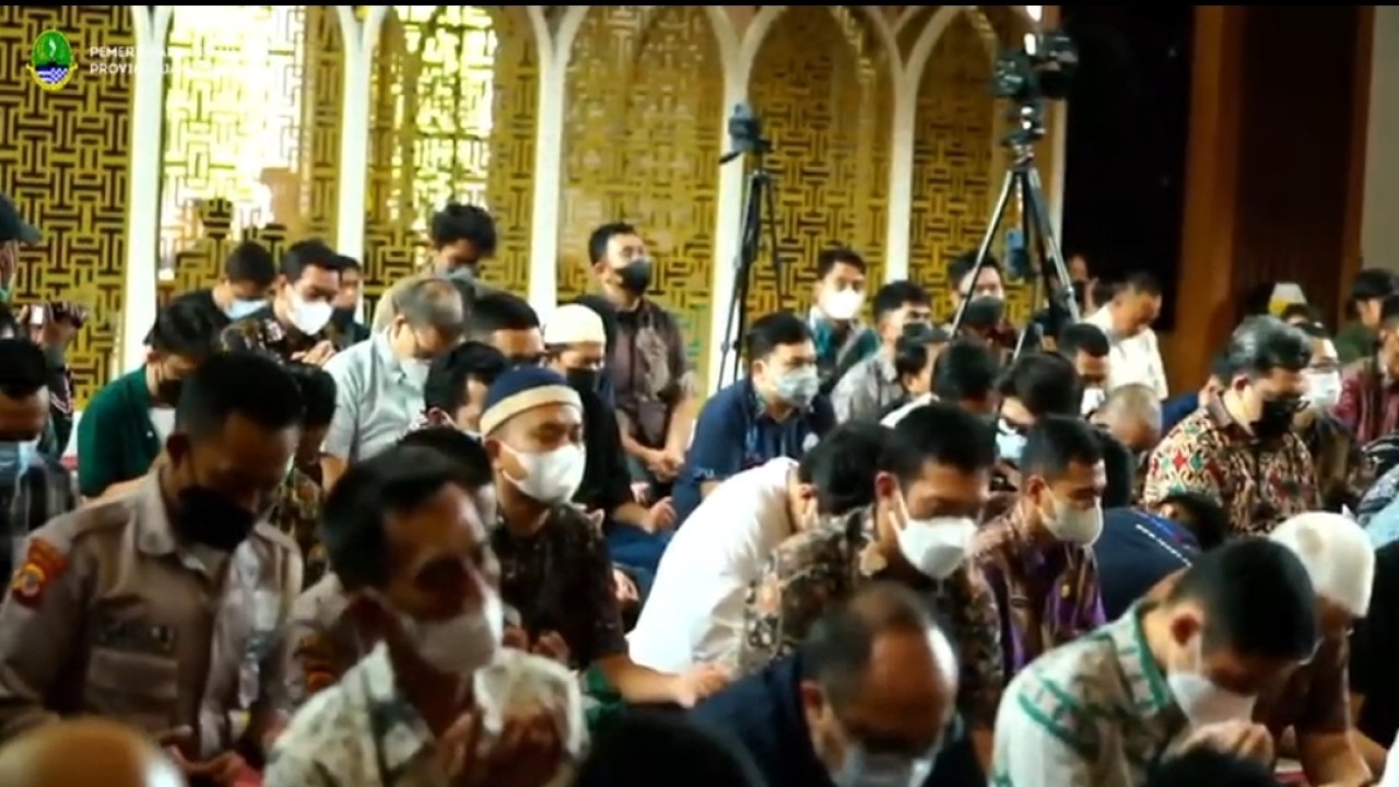 Doa Bersama untuk keselamatan putra gubernur Jawa Barat