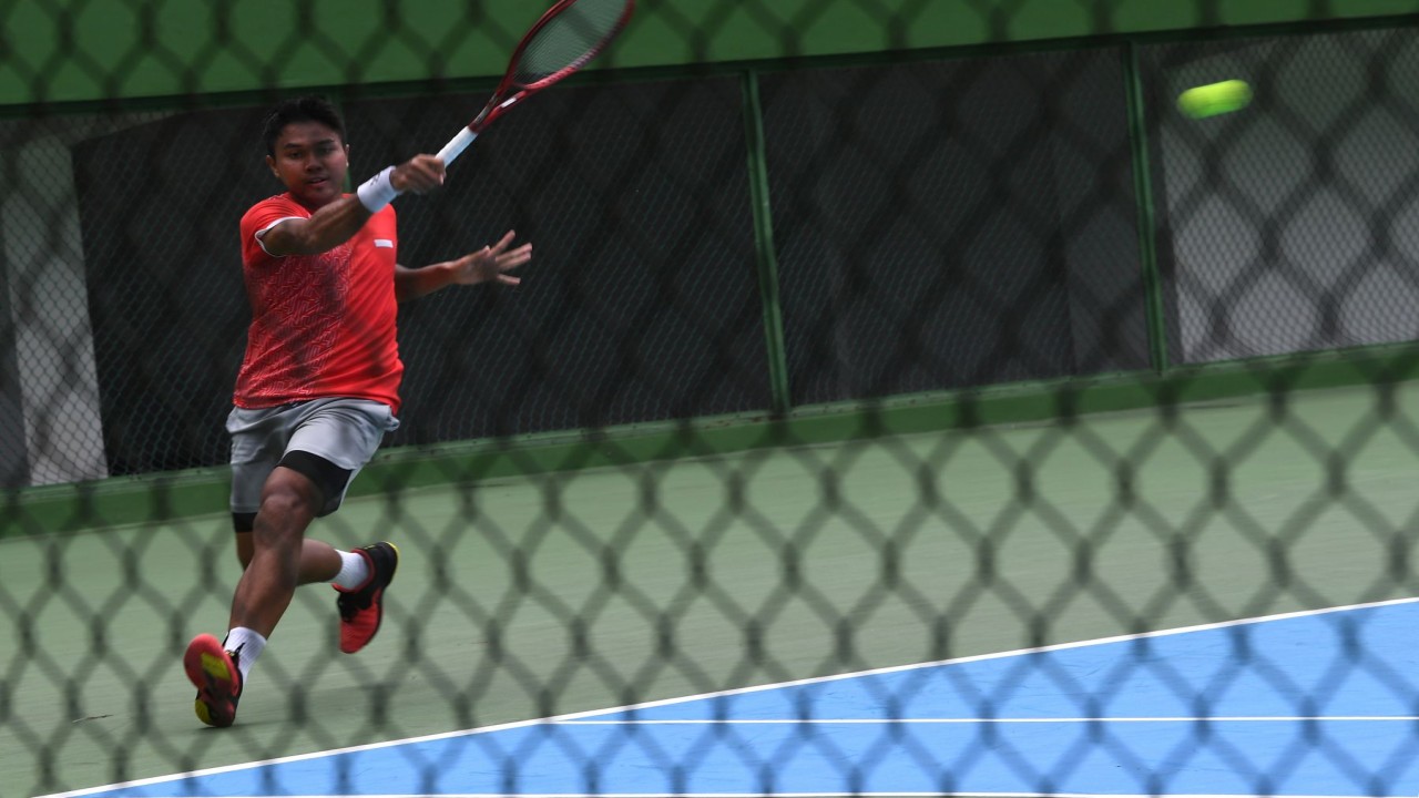 Skuad tenis putra Merah Putih