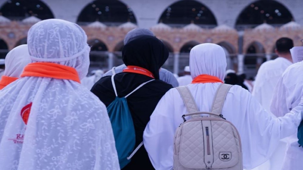 Ilustrasi jamaah haji. (Ina News)