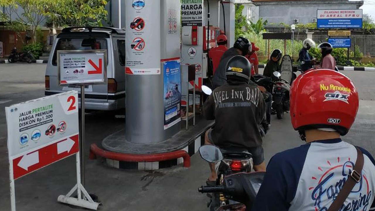 Ilustrasi SPBU Pertamina/ist