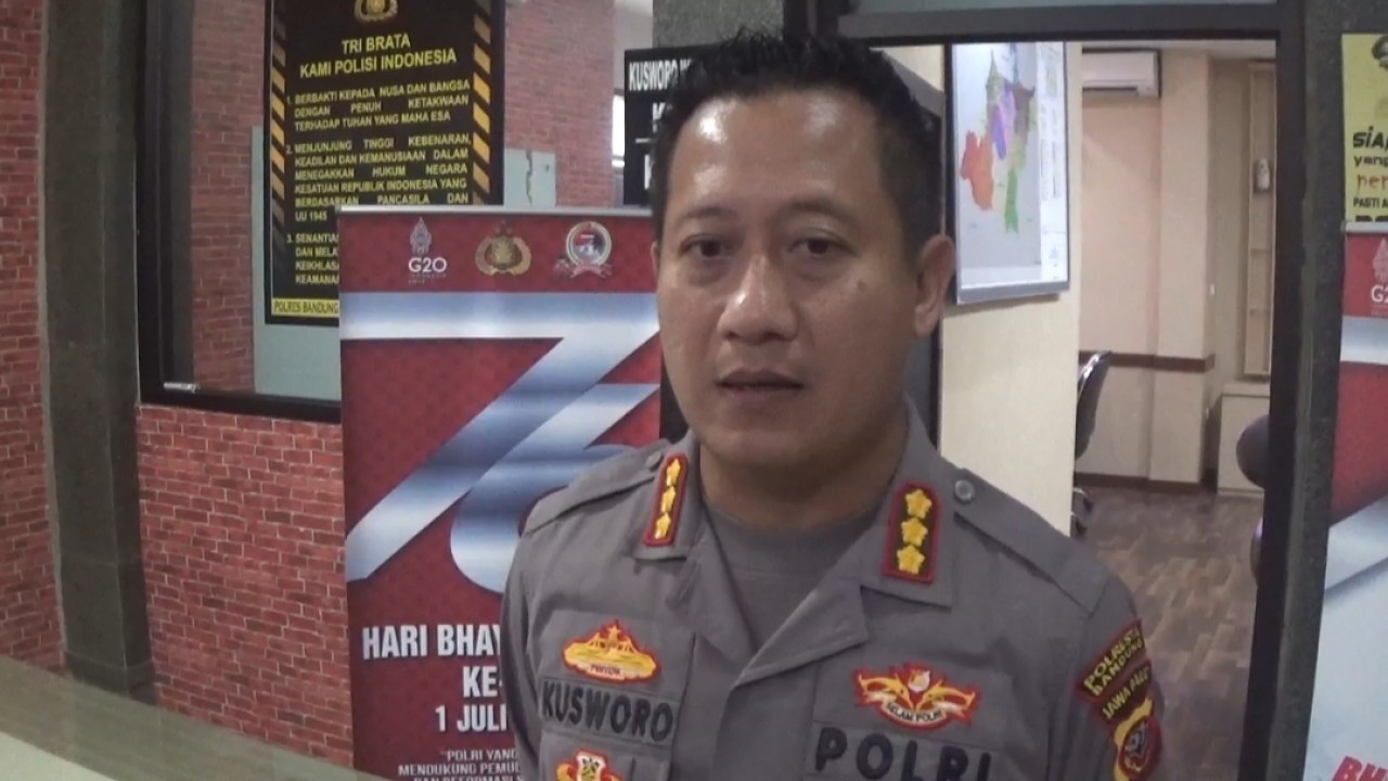 Polresta Bandung siap amankan Proses Pemakaman Eril. foto: Saifal Ode