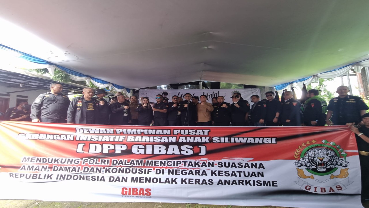 Kolaborasi Ormas Gibas dengan Polri