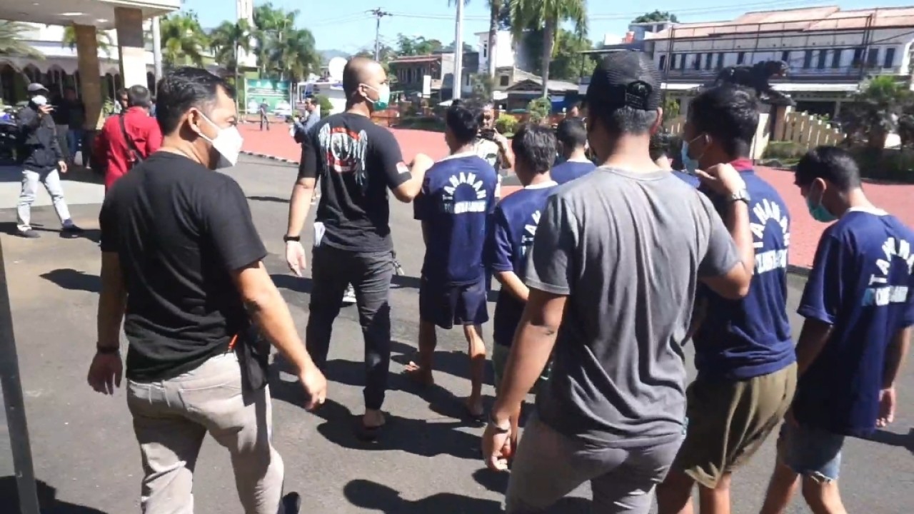 Pelaku curas tembak di tempat oleh polisi. Foto: Saifal Ode