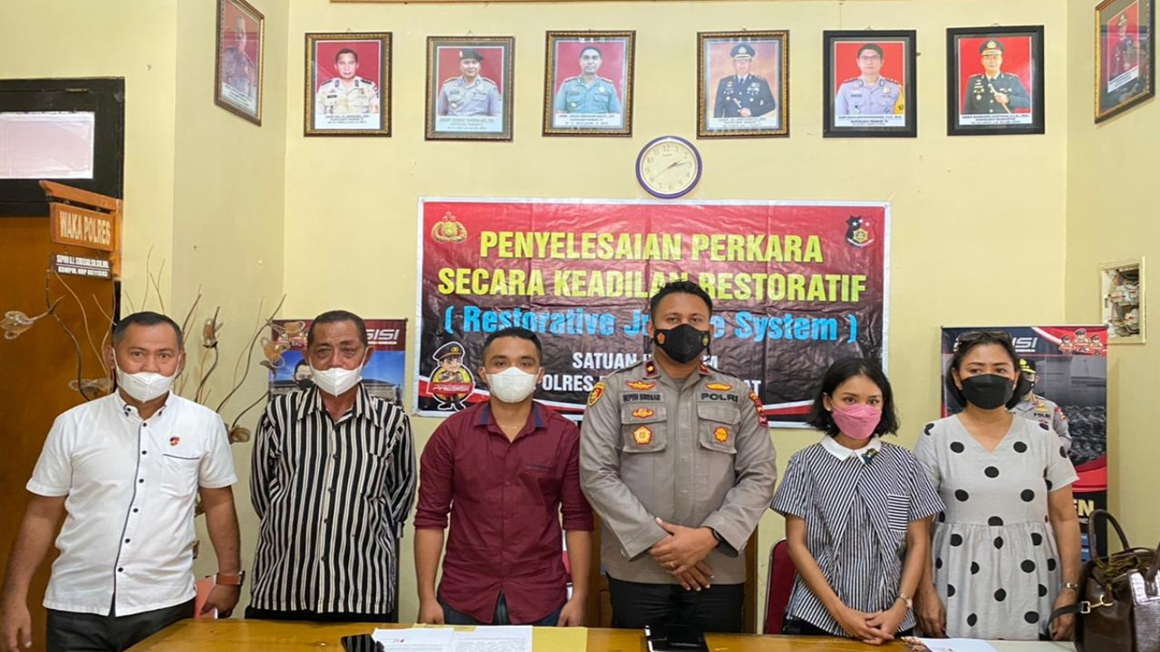 Pihak Beny K. Harman ( BKH) dan Ricardo Tungle Cundawan telah bersepakat untuk berdamai .