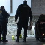 Polisi sedang melakukan olah TKP atas penembakan di Philadelphia, AS-1654417260