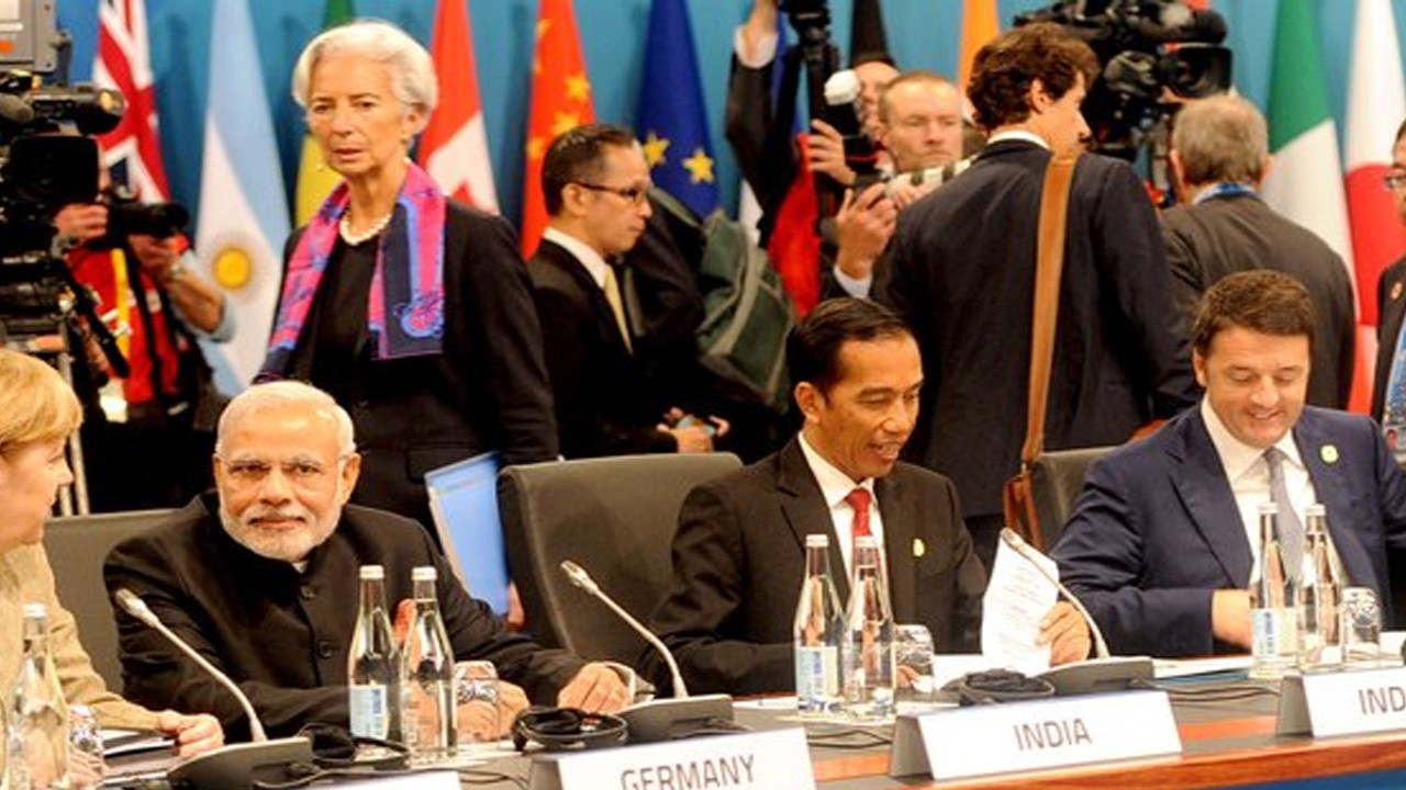 Presiden Joko Widodo di KTT G20. (©Setpres RI)
