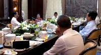Presiden Joko Widodo (Jokowi) sedang makan siang bersama para Ketua Umum Partai Politik-1655634906