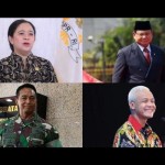 Puan Maharani, Prabowo Subianto, Panglima TNI Jenderal Andika Perkasa dan Ganjar Pranowo-1656130217