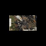 Puing-puing pesawat yang menabrak rumah warga di AS-1654676224