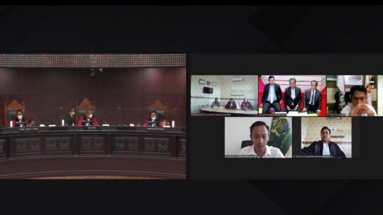 Sidang gugatan pemindahan ibu kota Provinsi Kalsel di MK/ist