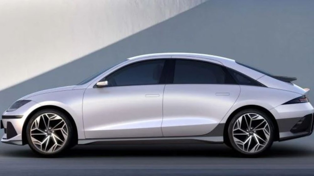 Kendaraan listrik Hyundai Ioniq 6. (Gizmochina)