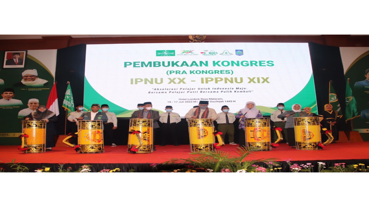 Pembukaan Kegiatan Pra Kongres Ikatan Pelajar Nahdlatul Ulama (IPNU). Foto (Istimewa)