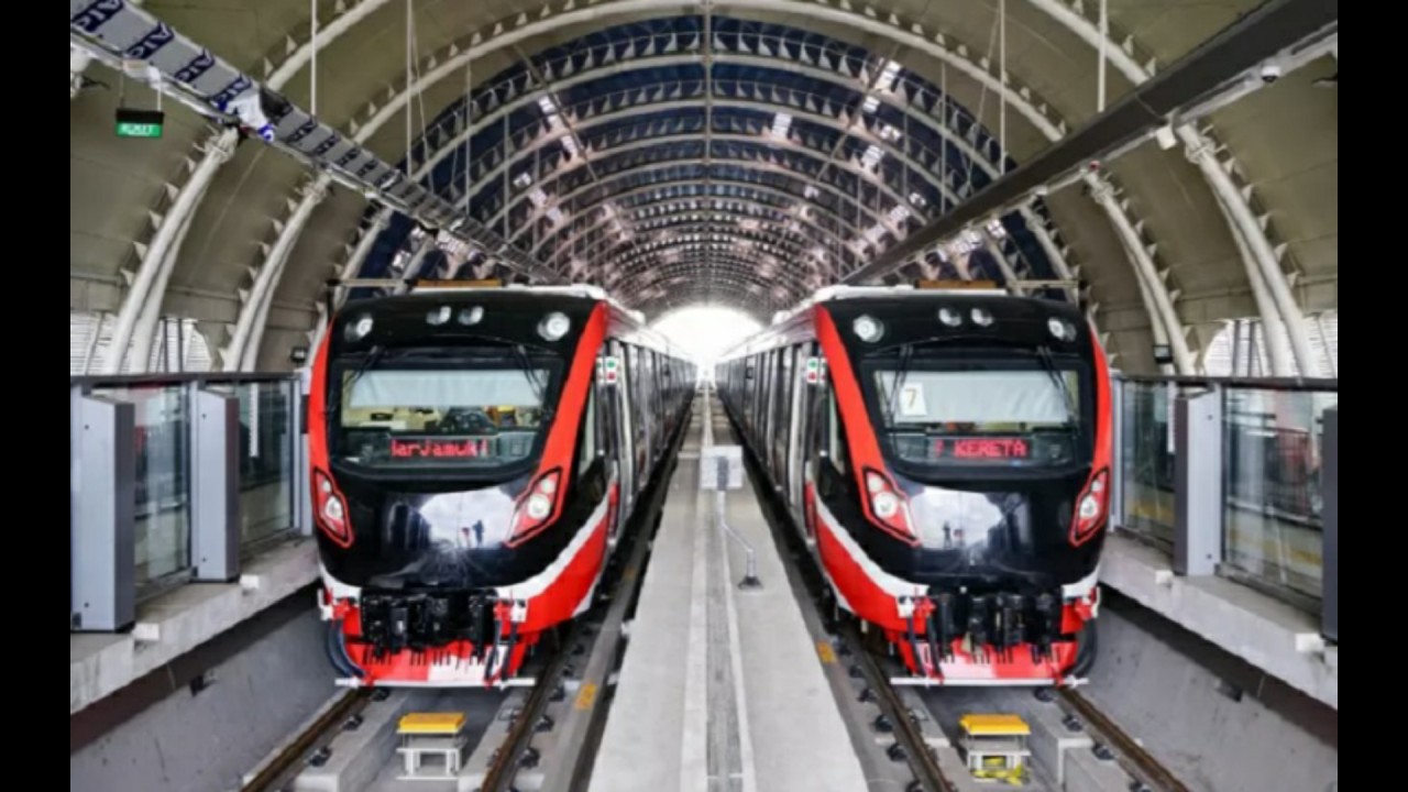 LRT Jabodebek. (Antara)