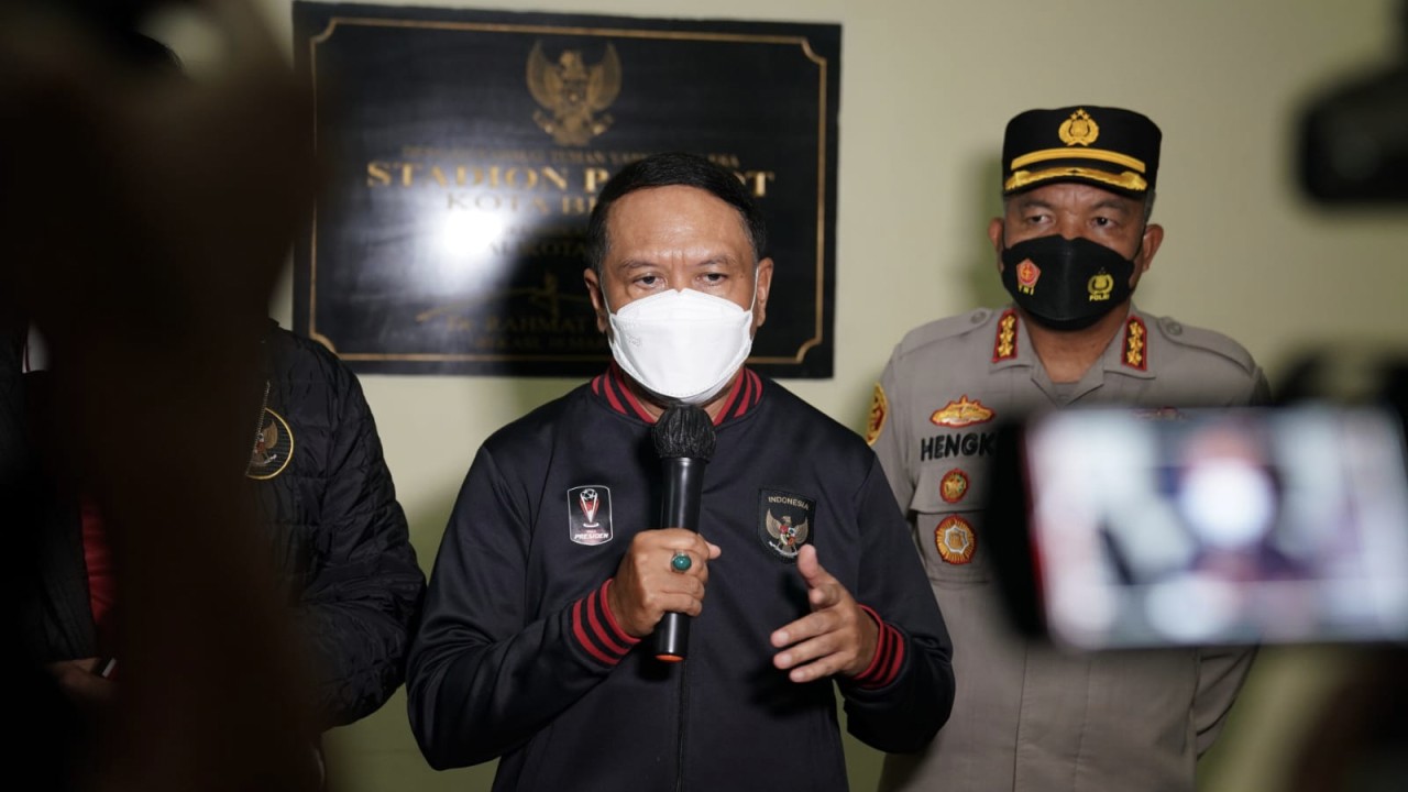 Menpora Zainudin Amali