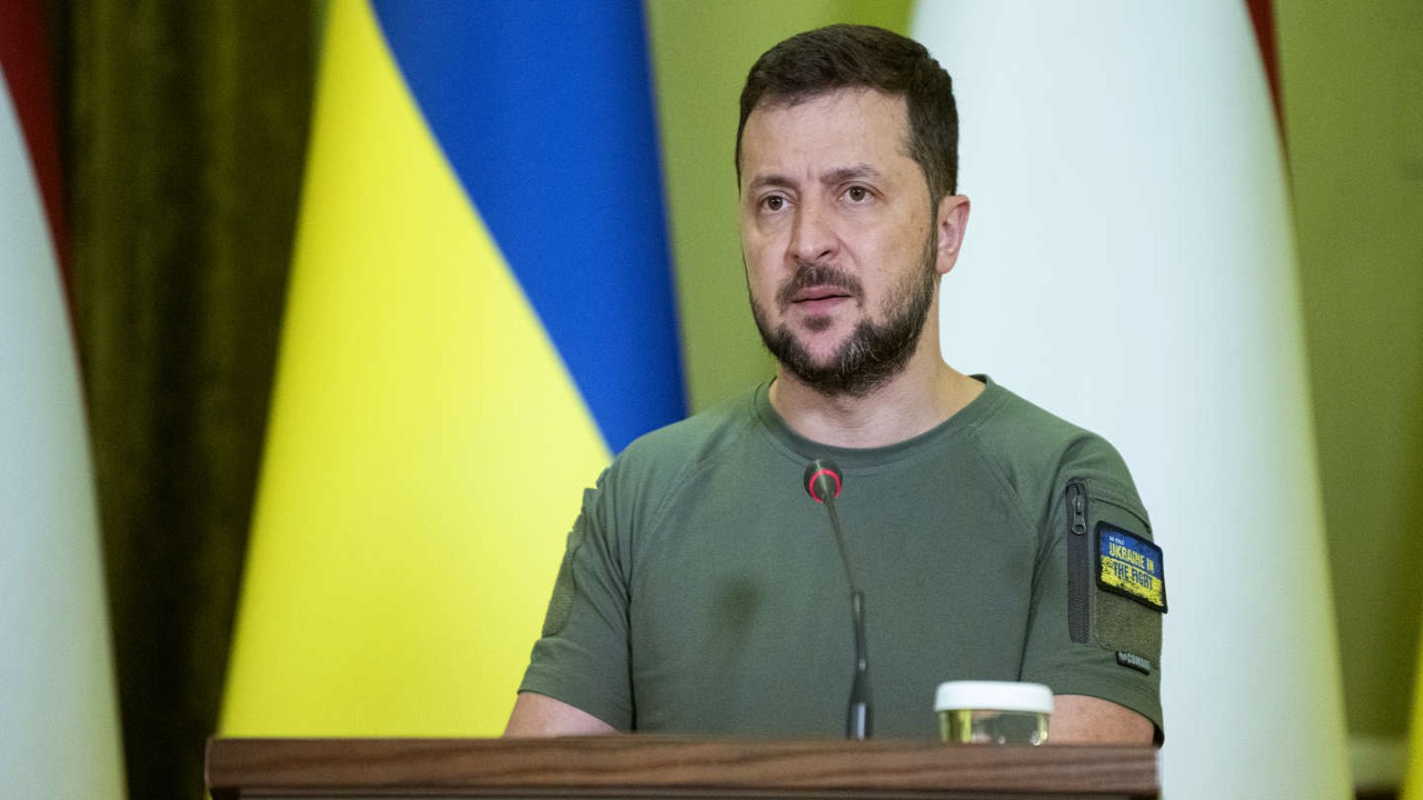 Presiden Ukraina Volodymyr Zelensky/ist