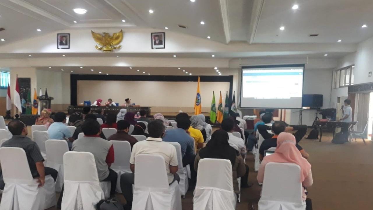Sosialisasi implementasi e-SAKIP kepada seluruh perangkat daerah lingkup Provinsi NTB. Foto(Istimewa)