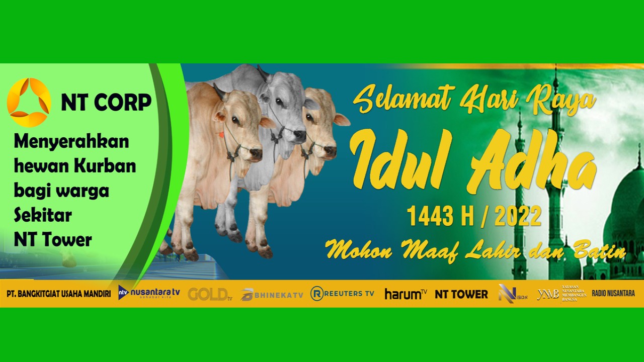 NT Corp Berbagi Hewan Kurban di Jakarta, Kalteng dan Sultra