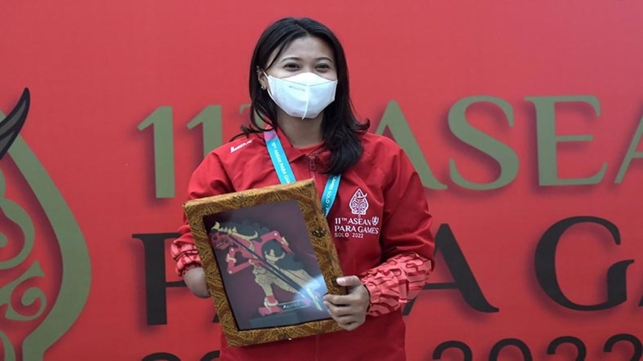 Atlet Para Atletik Indonesia Nanda Mei Sholihah