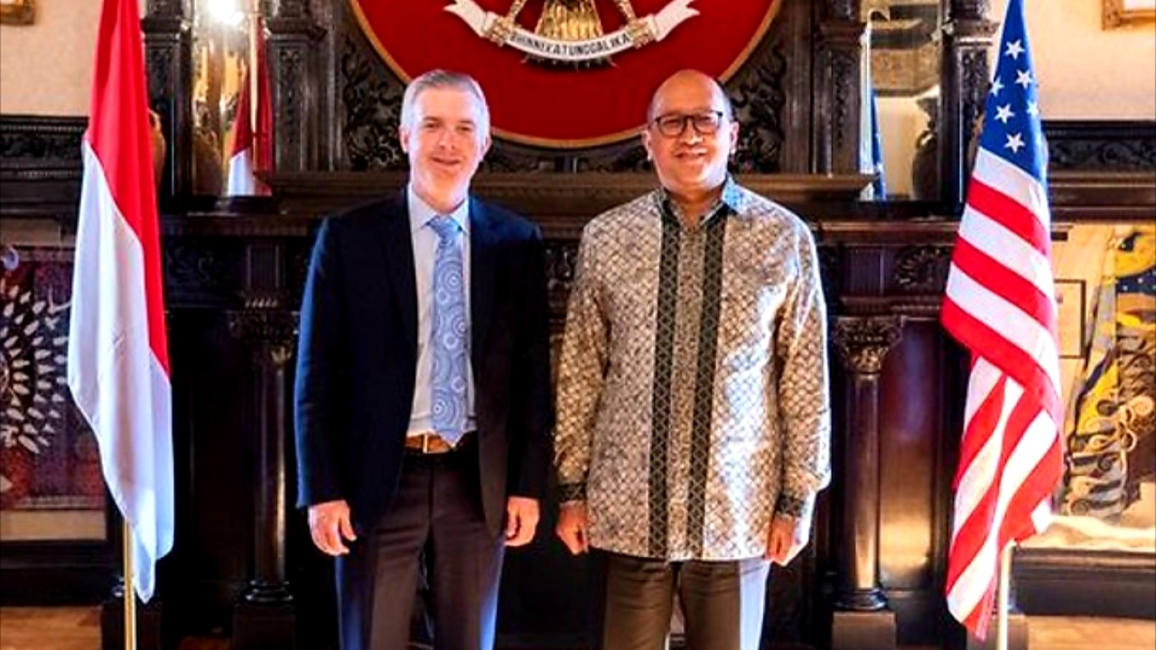 Dubes Rosan dan Vice President CCUS Chevron/Instagram