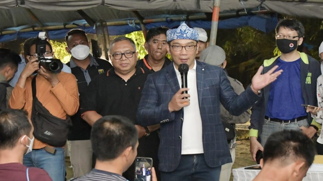 Gubernur Jawa Barat Ridwan Kamil.