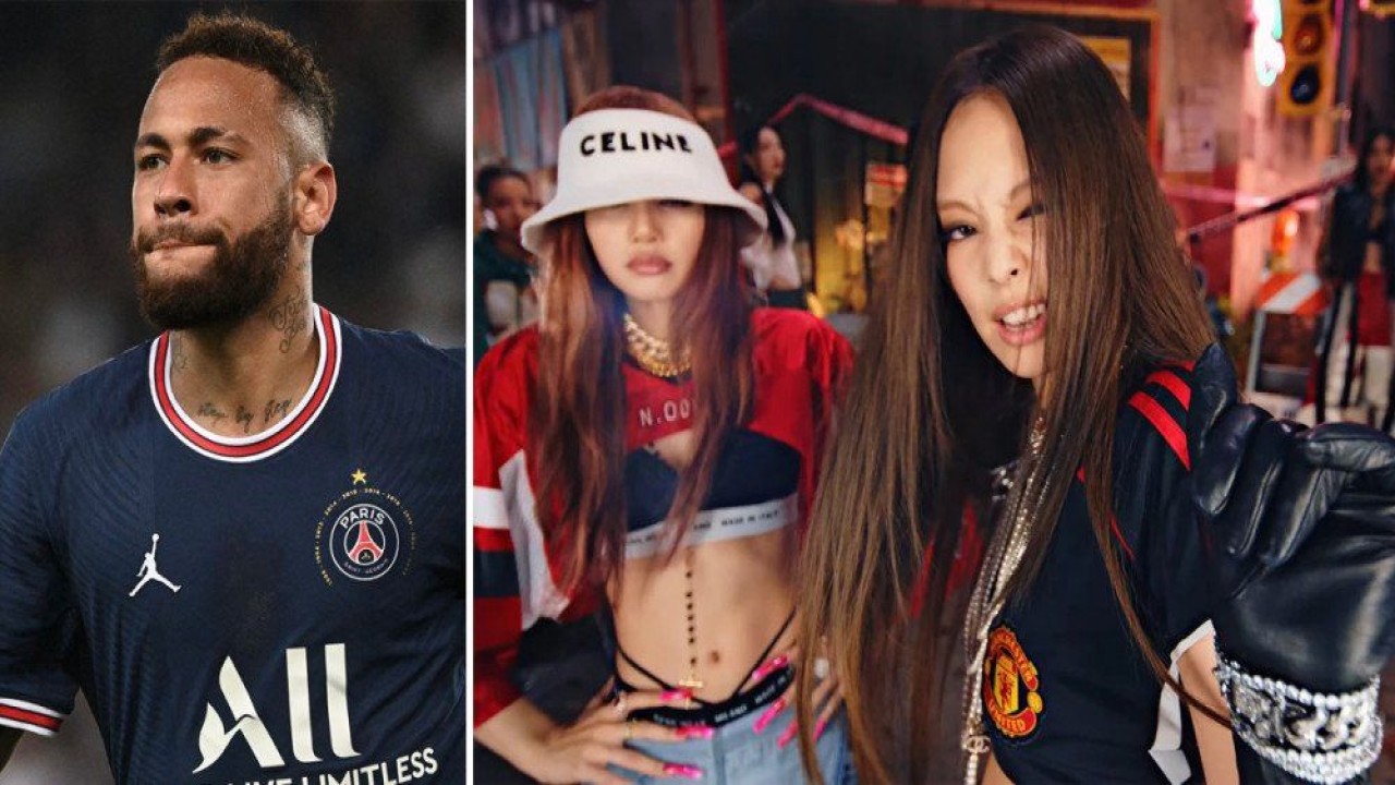 Pesepak bola ternama asal Brasil Neymar da Silva Santos Jr ternyata juga mendengarkan lagu K-Pop milik BLACKPINK 'Pink Venom'. (Allkpop)